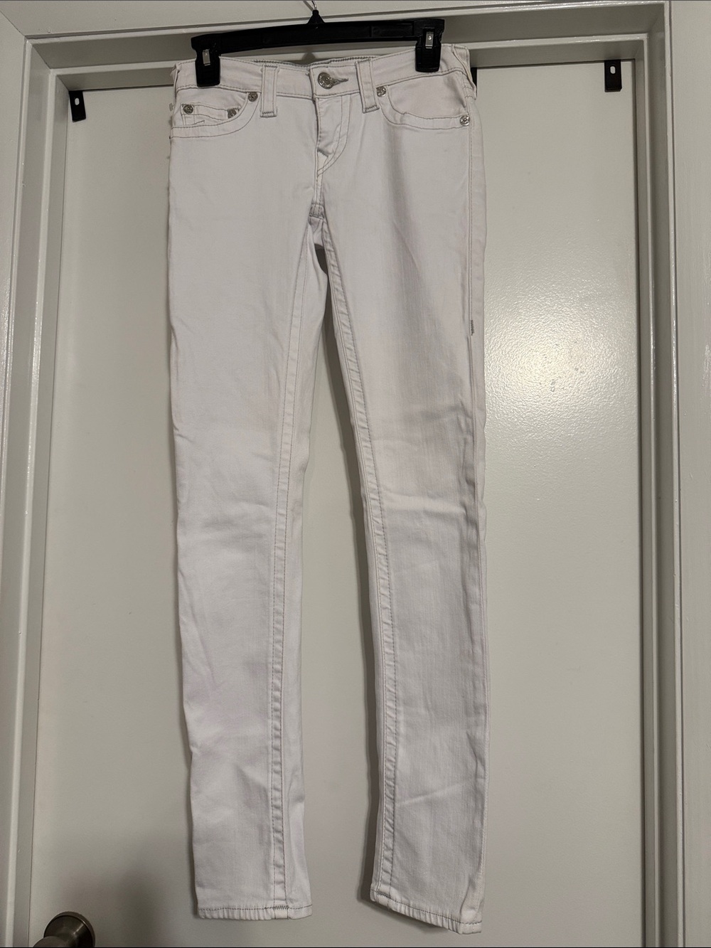 True Religion White Women's Skinny Jeans - Slim Fit